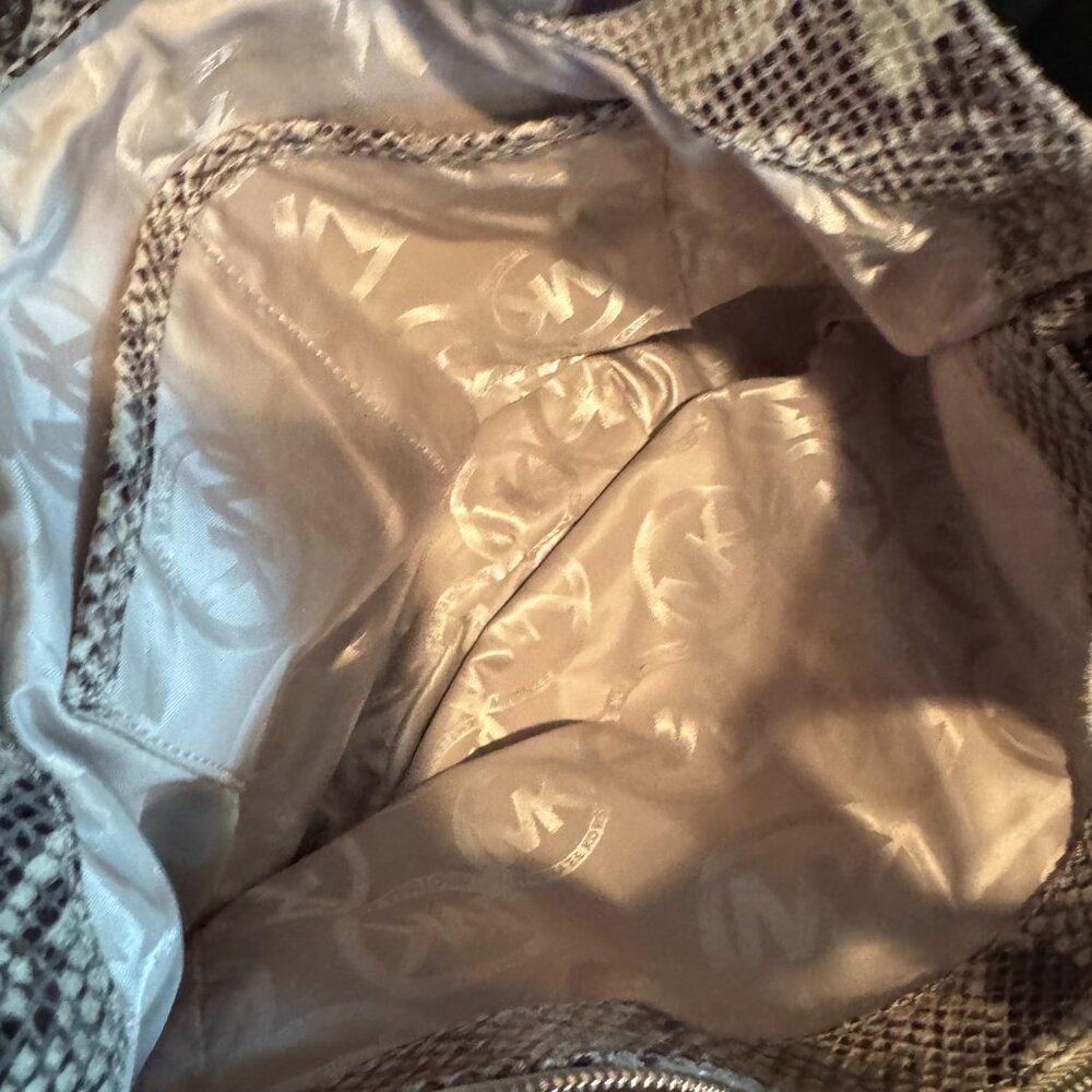 Michael Kors Python Pattern Leather Bag - image 4